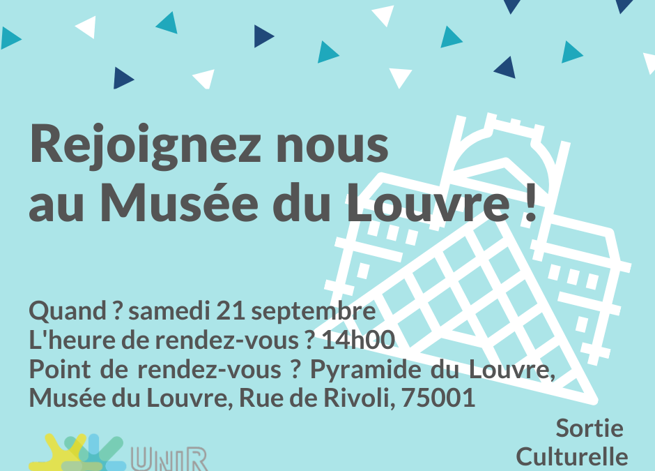 Visite Musée du Louvre 21 septembre